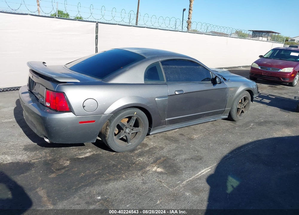 2003 FORD MUSTANG GT VIN: 1FAFP42X33F452300