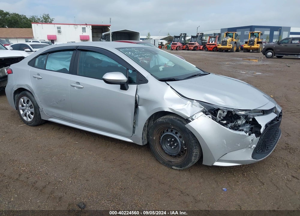 2022 TOYOTA COROLLA LE VIN: 5YFEPMAEXNP375636