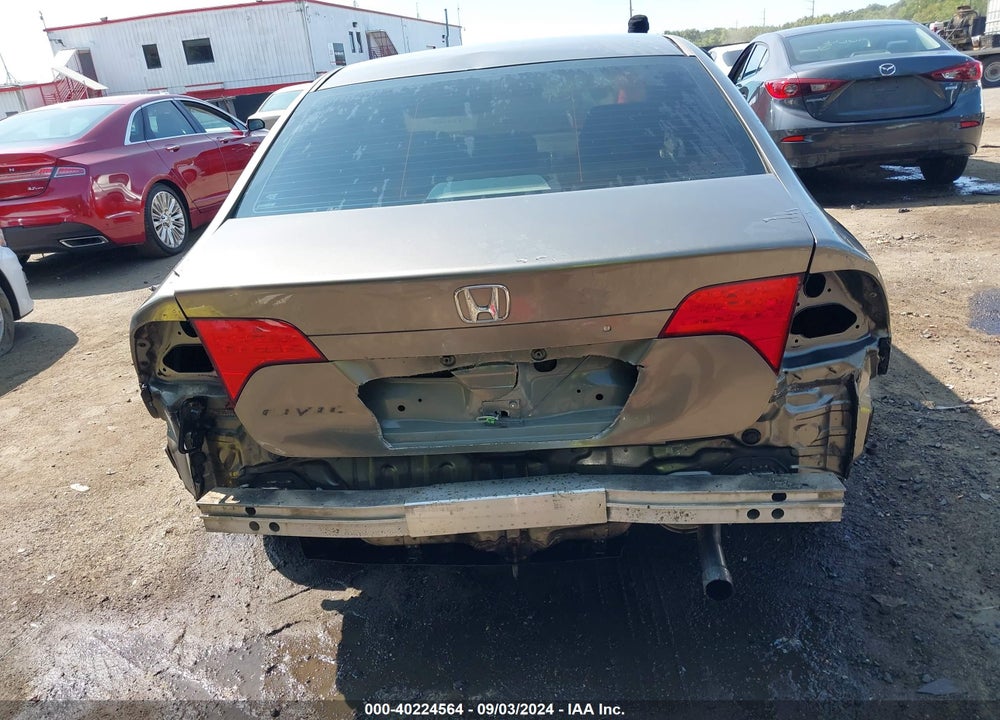 2006 HONDA CIVIC EX VIN: 1HGFA16826L053768
