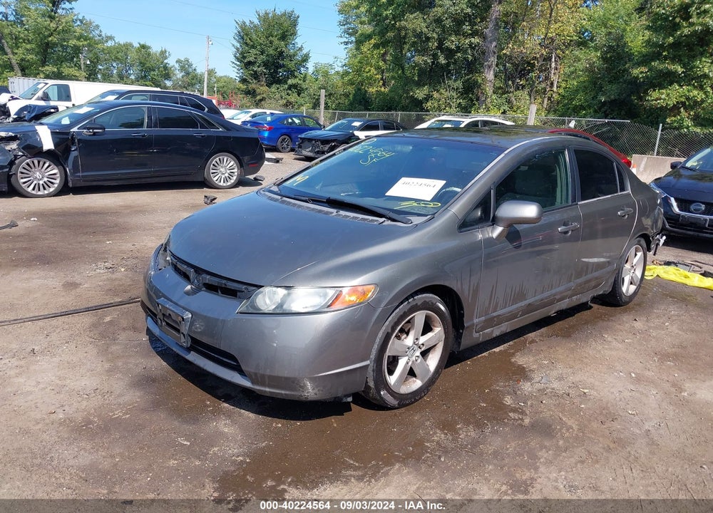 2006 HONDA CIVIC EX VIN: 1HGFA16826L053768