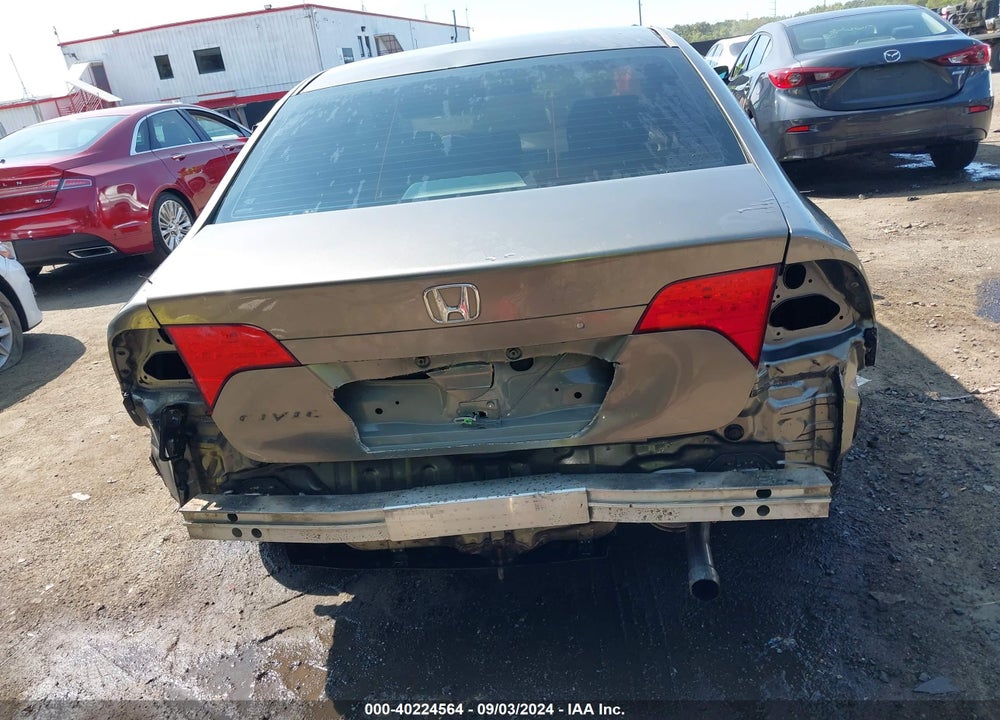 2006 HONDA CIVIC EX VIN: 1HGFA16826L053768