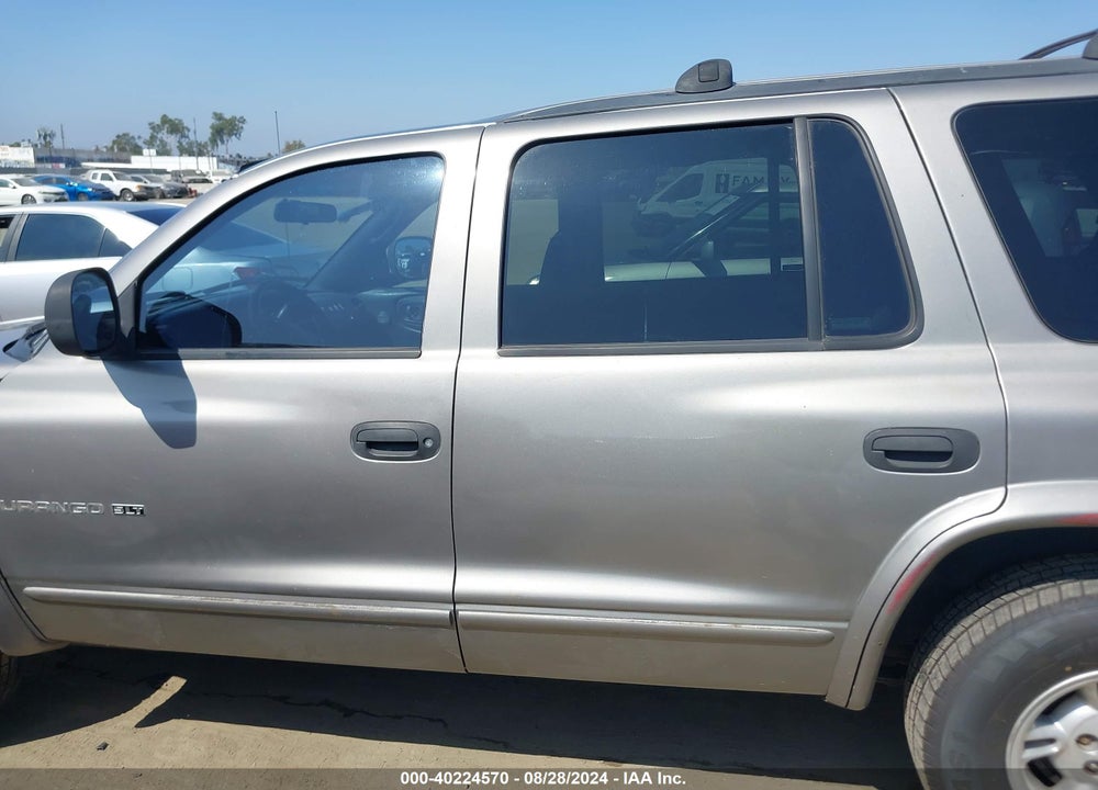 2000 DODGE DURANGO VIN: 1B4HR28Z8YF197884