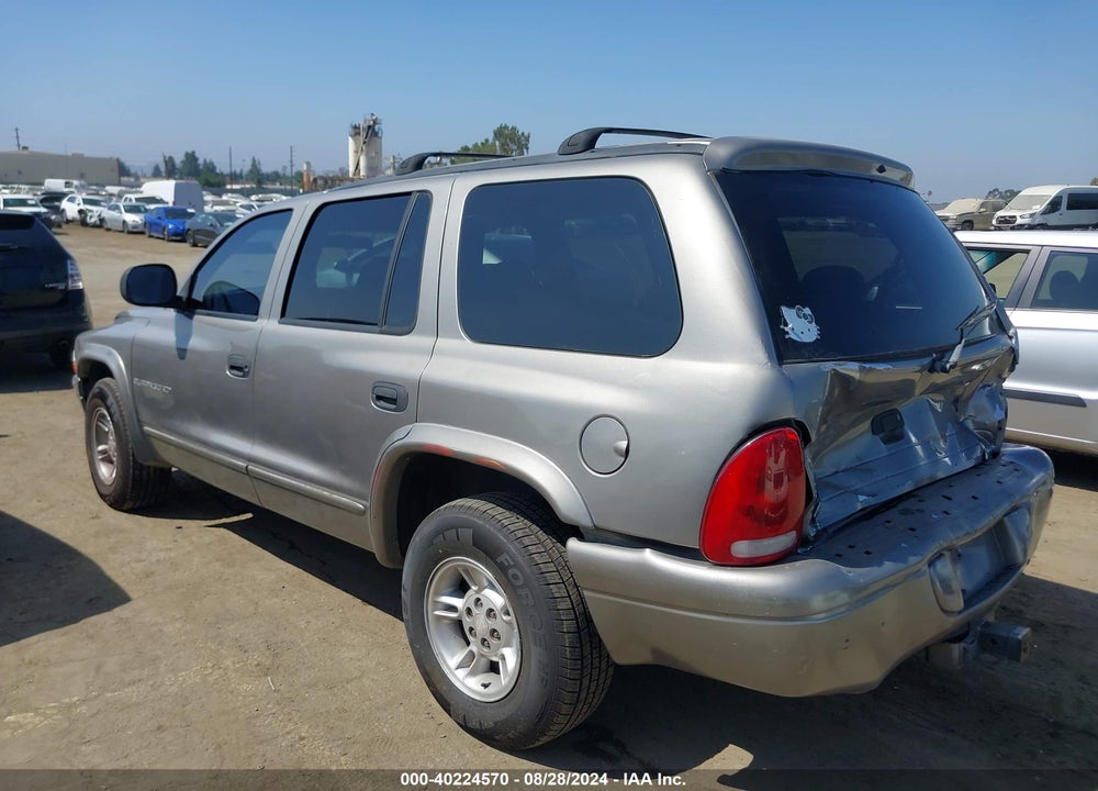 2000 DODGE DURANGO VIN: 1B4HR28Z8YF197884