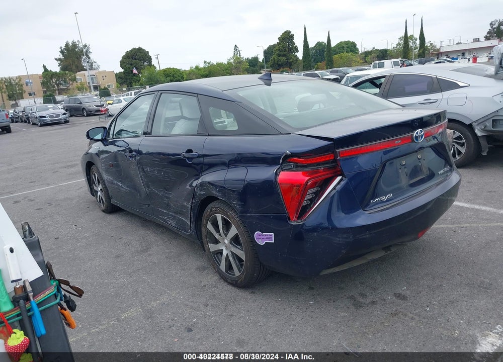 2018 TOYOTA MIRAI VIN: JTDBVRBD4JA005213