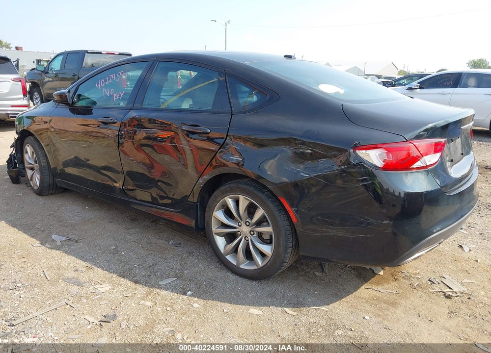 2015 CHRYSLER 200 S VIN: 1C3CCCBB2FN751007