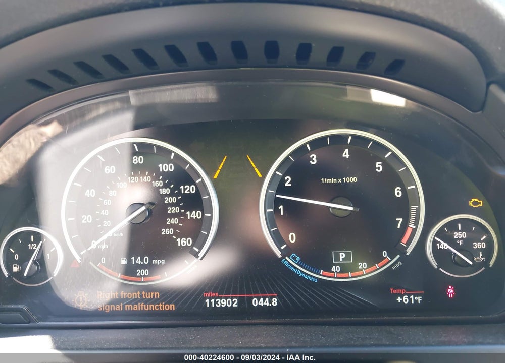 2014 BMW X5 XDRIVE50I VIN: 5UXKR6C51E0C03058