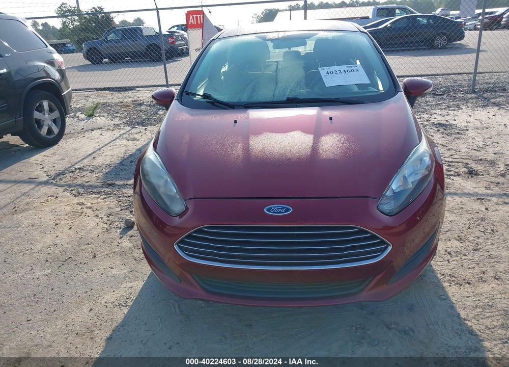2016 FORD FIESTA SE VIN: 3FADP4BJ0GM148379