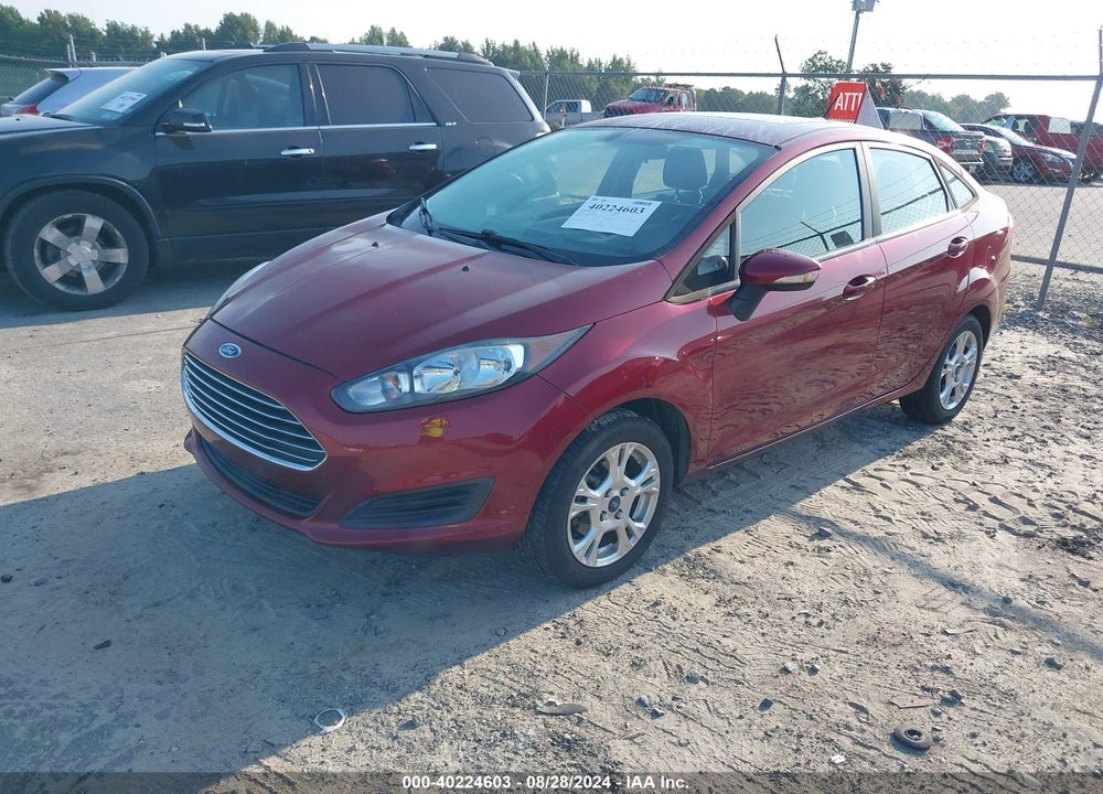 2016 FORD FIESTA SE VIN: 3FADP4BJ0GM148379