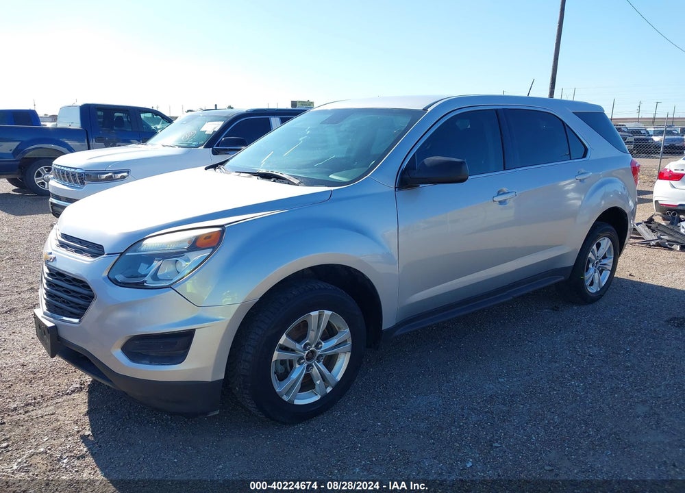 2016 CHEVROLET EQUINOX LS VIN: 2GNALBEK1G6151455