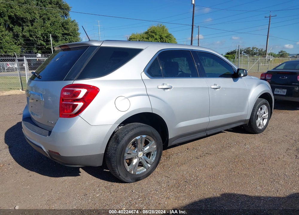 2016 CHEVROLET EQUINOX LS VIN: 2GNALBEK1G6151455
