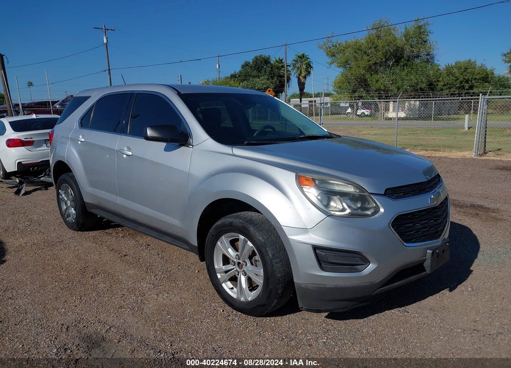2016 CHEVROLET EQUINOX LS VIN: 2GNALBEK1G6151455