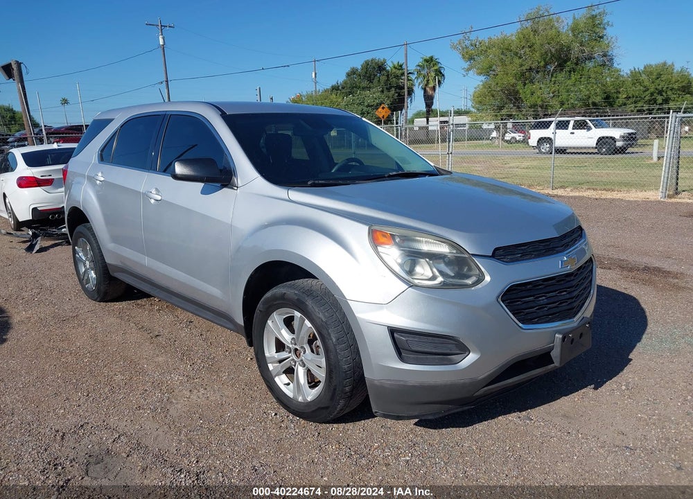 2016 CHEVROLET EQUINOX LS VIN: 2GNALBEK1G6151455