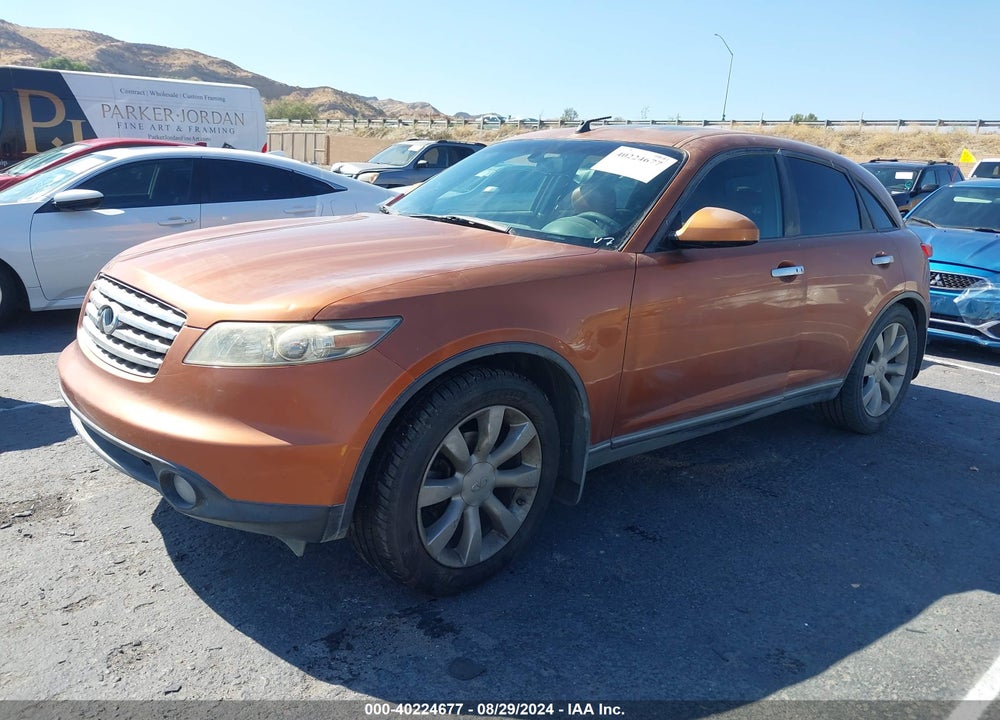 2003 INFINITI FX45 VIN: JNRBS08WX3X401045