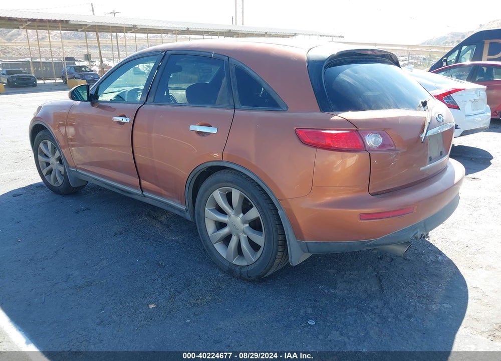 2003 INFINITI FX45 VIN: JNRBS08WX3X401045