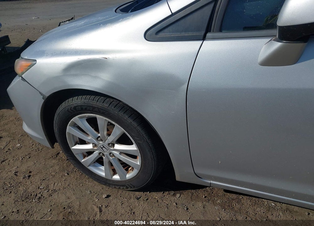 2012 HONDA CIVIC EX VIN: 19XFB2F86CE351956