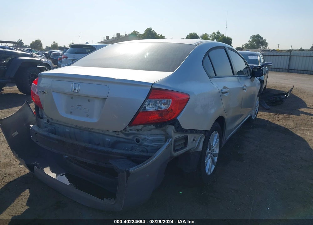 2012 HONDA CIVIC EX VIN: 19XFB2F86CE351956