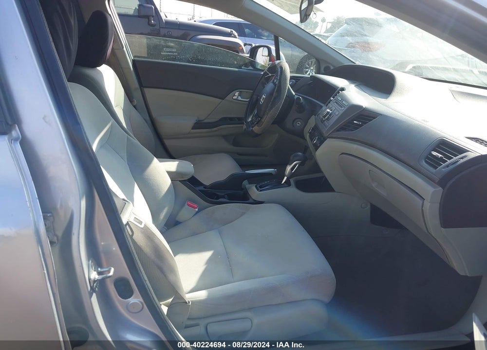 2012 HONDA CIVIC EX VIN: 19XFB2F86CE351956