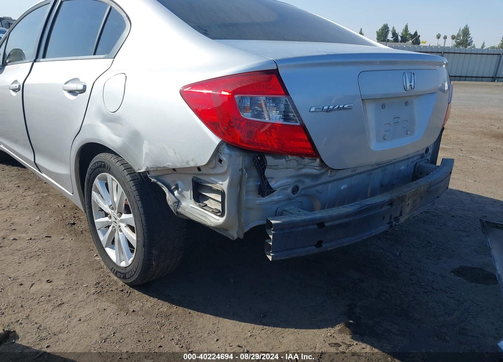 2012 HONDA CIVIC EX VIN: 19XFB2F86CE351956