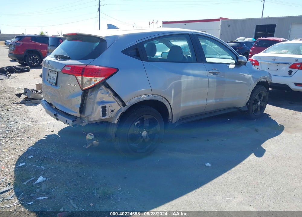 2021 HONDA HR-V AWD LX VIN: 3CZRU6H39MM732783