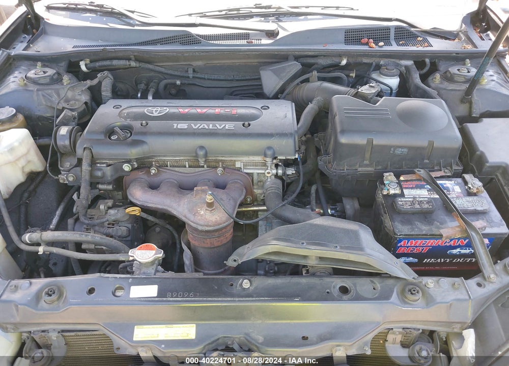 2004 TOYOTA CAMRY LE VIN: 4T1BE32K64U854138
