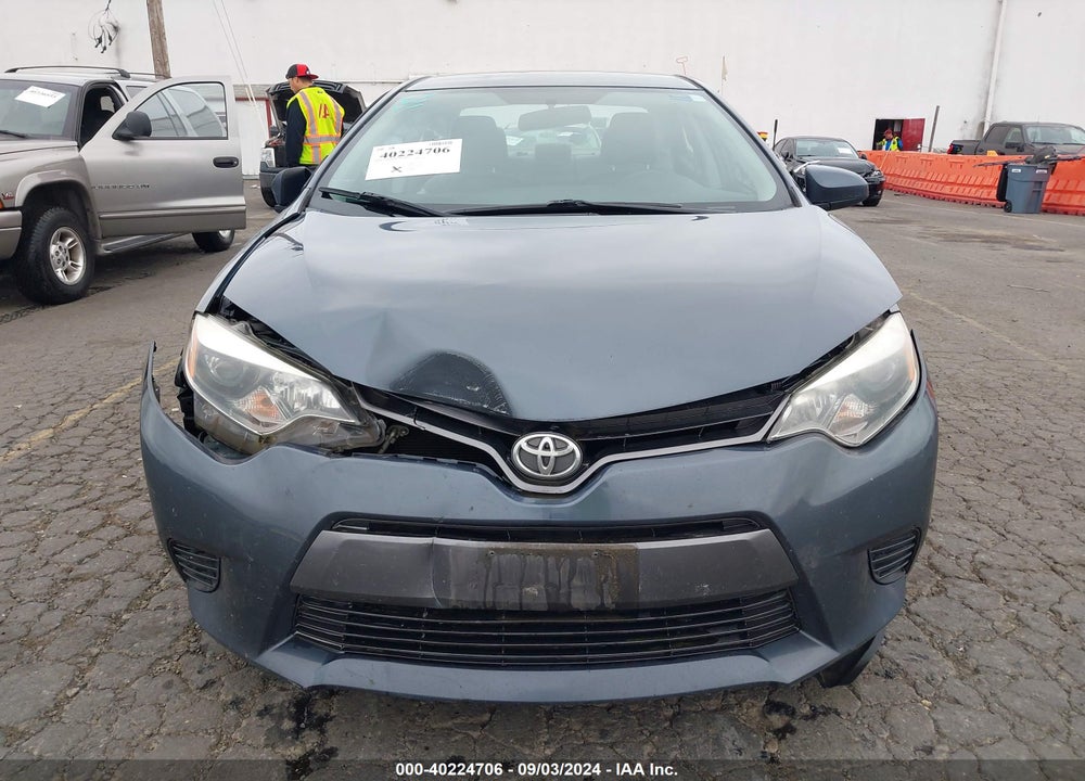 2016 TOYOTA COROLLA LE VIN: 2T1BURHE3GC602828