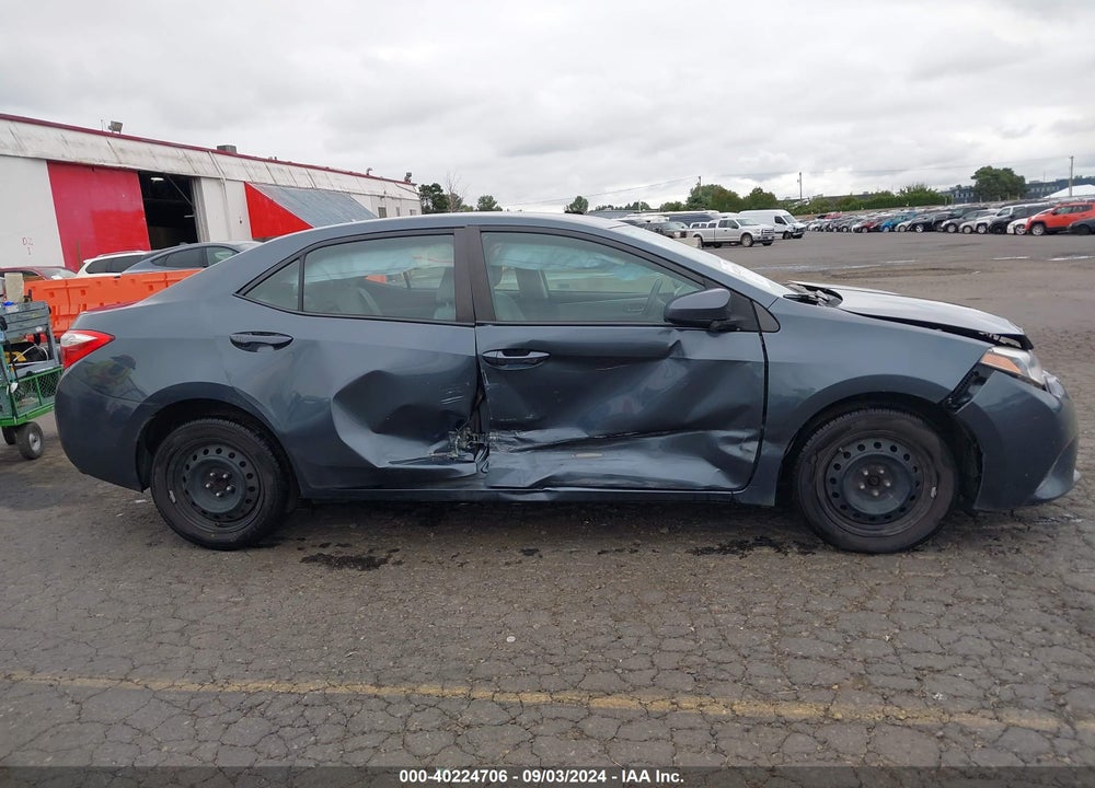 2016 TOYOTA COROLLA LE VIN: 2T1BURHE3GC602828