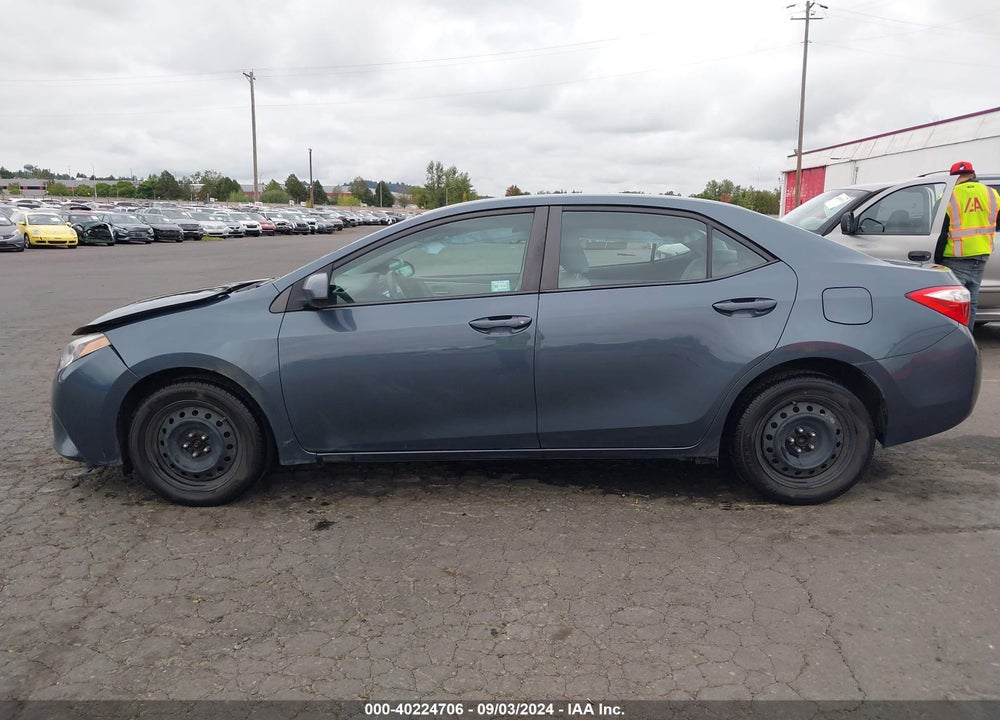 2016 TOYOTA COROLLA LE VIN: 2T1BURHE3GC602828