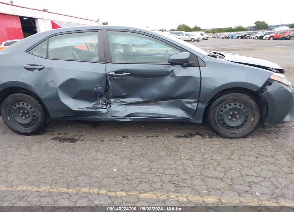 2016 TOYOTA COROLLA LE VIN: 2T1BURHE3GC602828