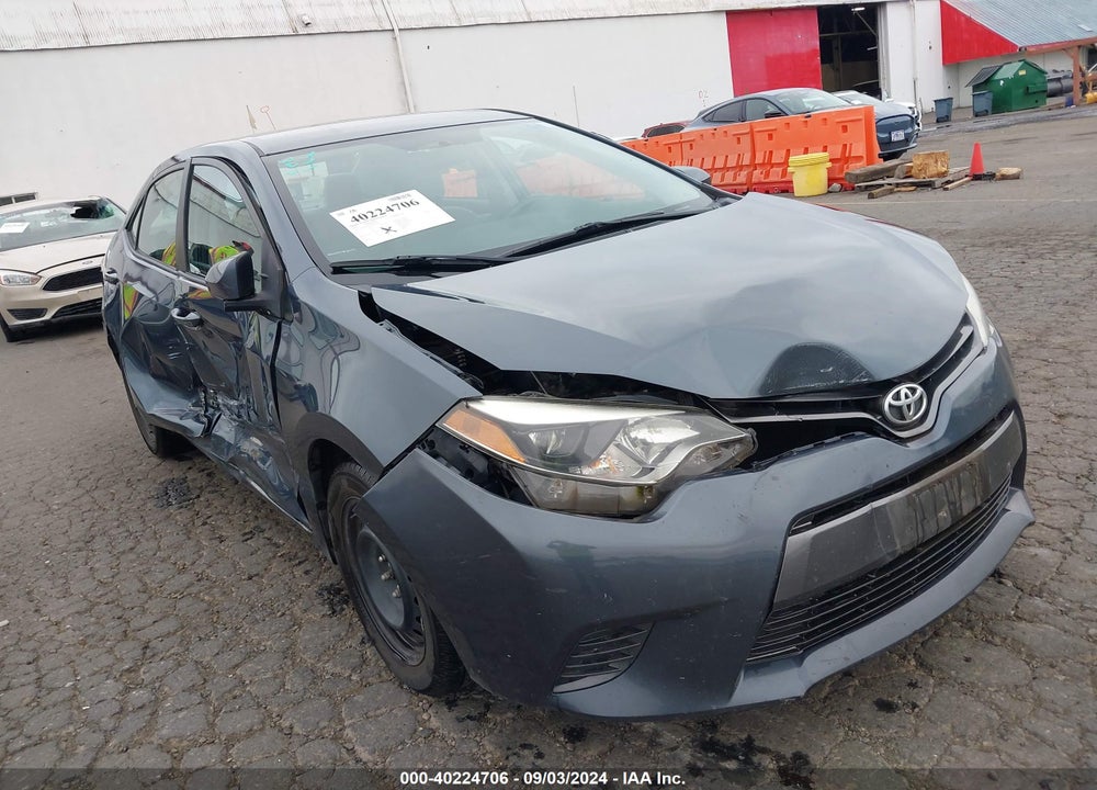 2016 TOYOTA COROLLA LE VIN: 2T1BURHE3GC602828