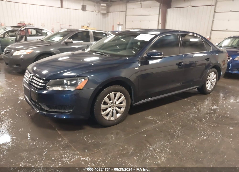 2015 VOLKSWAGEN PASSAT 1.8T WOLFSBURG EDITION VIN: 1VWAS7A3XFC019305