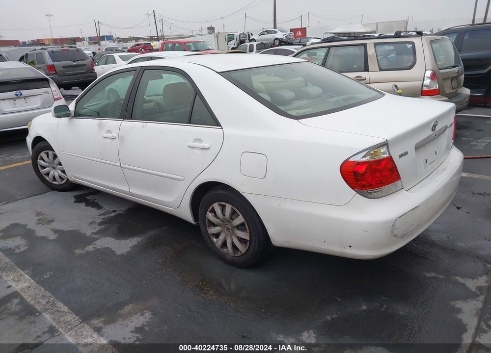 2005 TOYOTA CAMRY LE VIN: 4T1BE30K85U547719