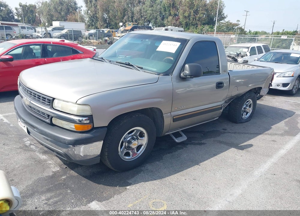 2001 CHEVROLET SILVERADO 1500 VIN: 1GCEC14W61Z245562