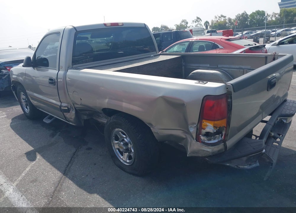 2001 CHEVROLET SILVERADO 1500 VIN: 1GCEC14W61Z245562