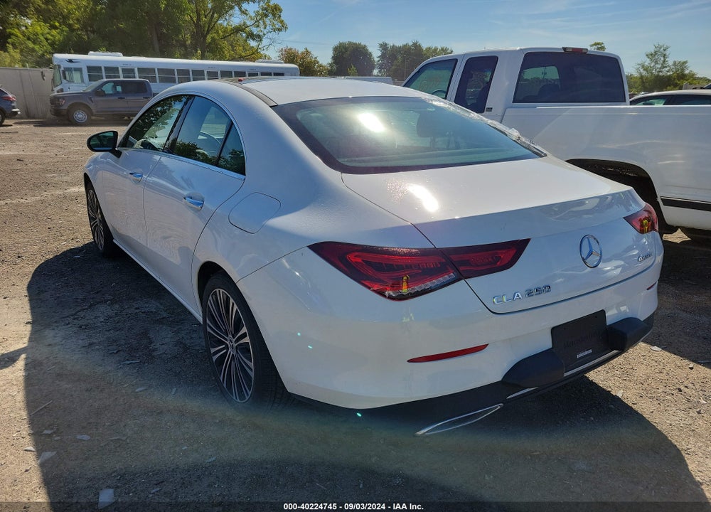 2023 MERCEDES-BENZ CLA 250 COUPE 4MATIC VIN: W1K5J4HB6PN413687