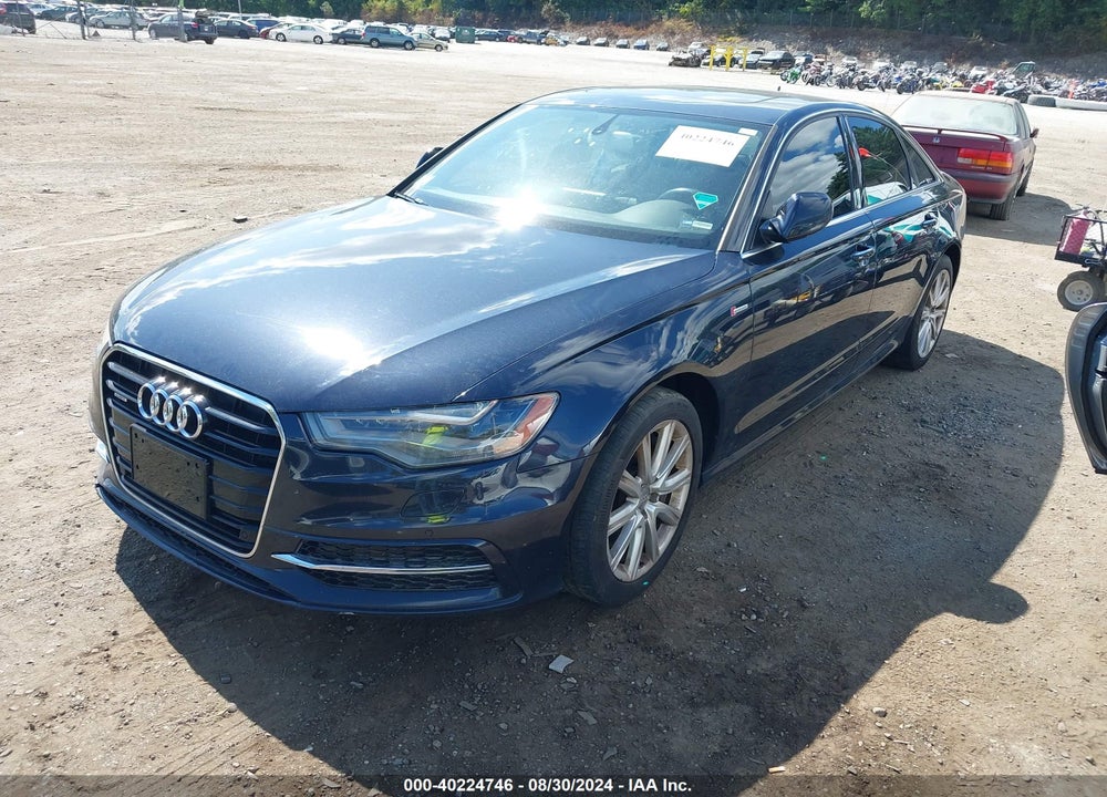 2012 AUDI A6 3.0 PREMIUM VIN: WAUHGAFC9CN165118