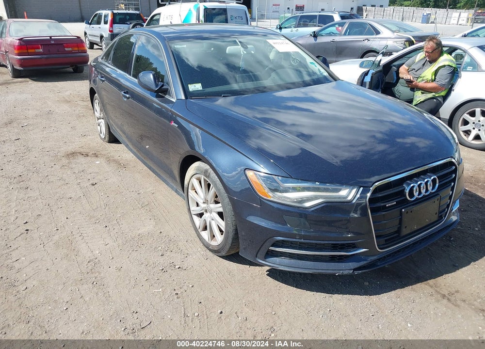 2012 AUDI A6 3.0 PREMIUM VIN: WAUHGAFC9CN165118