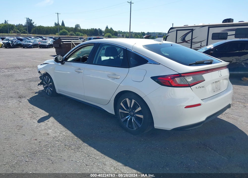 2022 HONDA CIVIC EX-L VIN: 19XFL1H79NE012915