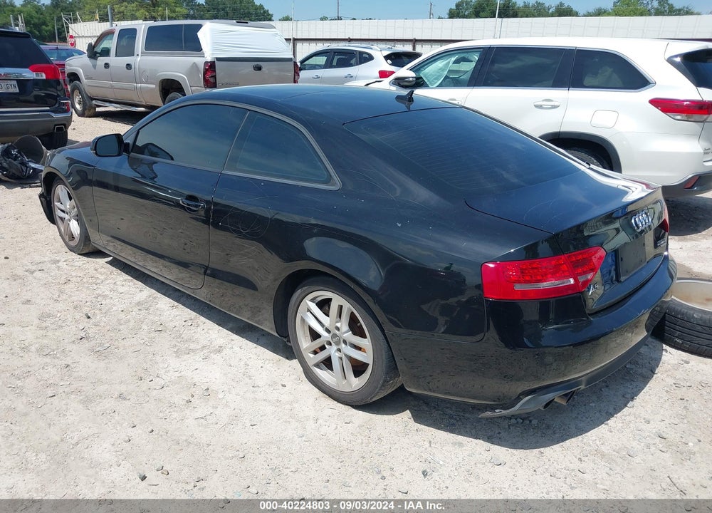 2011 AUDI A5 2.0T PREMIUM VIN: WAULFAFR7BA037662