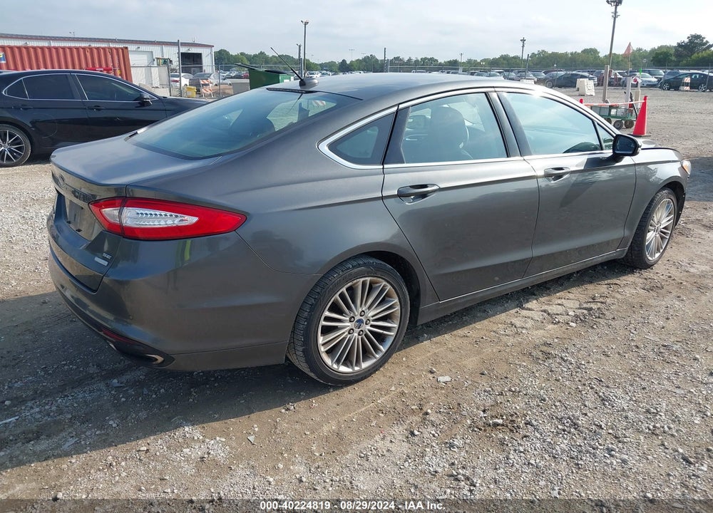 2016 FORD FUSION SE VIN: 3FA6P0H98GR378270