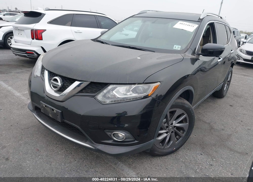 2016 NISSAN ROGUE SL VIN: 5N1AT2MV8GC866935
