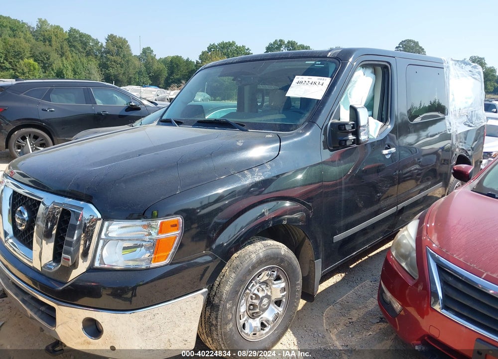 2018 NISSAN NV PASSENGER NV3500 HD SL V8 VIN: 5BZAF0AA1JN853375