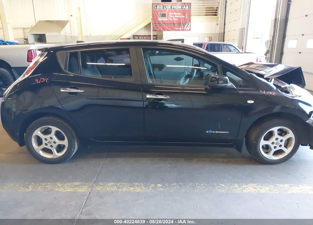 2012 NISSAN LEAF SL VIN: JN1AZ0CP2CT017522