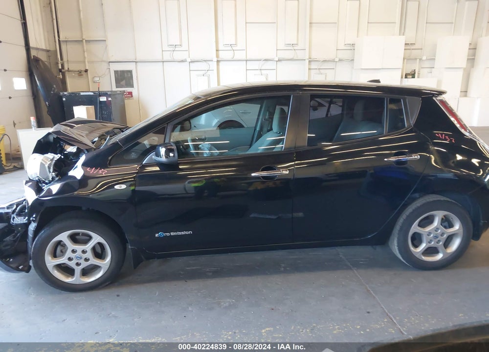 2012 NISSAN LEAF SL VIN: JN1AZ0CP2CT017522
