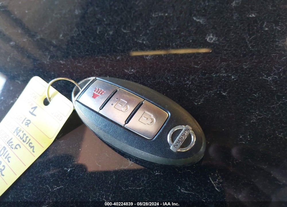 2012 NISSAN LEAF SL VIN: JN1AZ0CP2CT017522