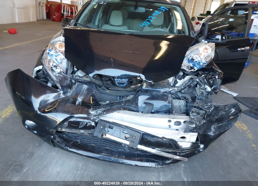 2012 NISSAN LEAF SL VIN: JN1AZ0CP2CT017522