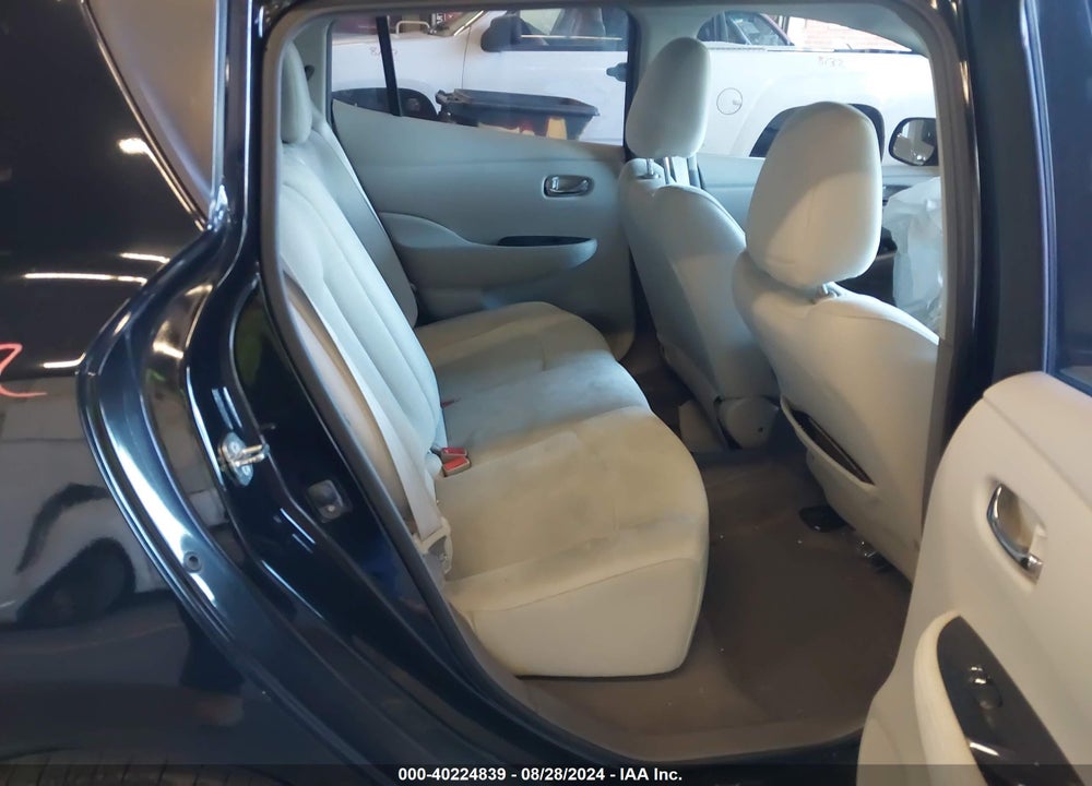 2012 NISSAN LEAF SL VIN: JN1AZ0CP2CT017522
