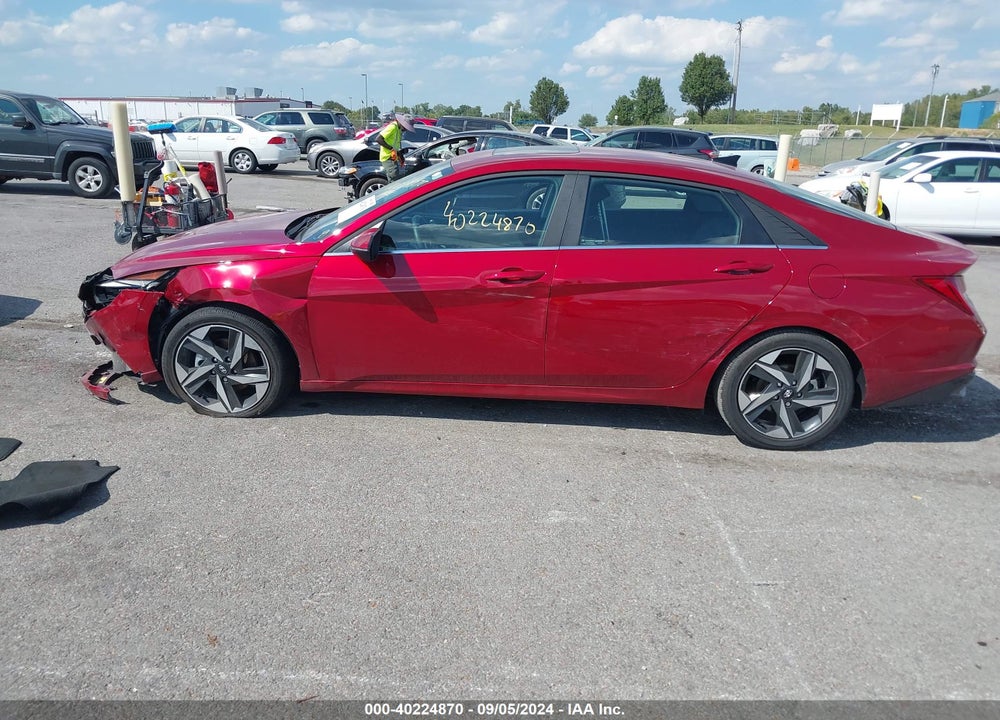 2023 HYUNDAI ELANTRA HYBRID LIMITED VIN: KMHLN4AJ1PU084986