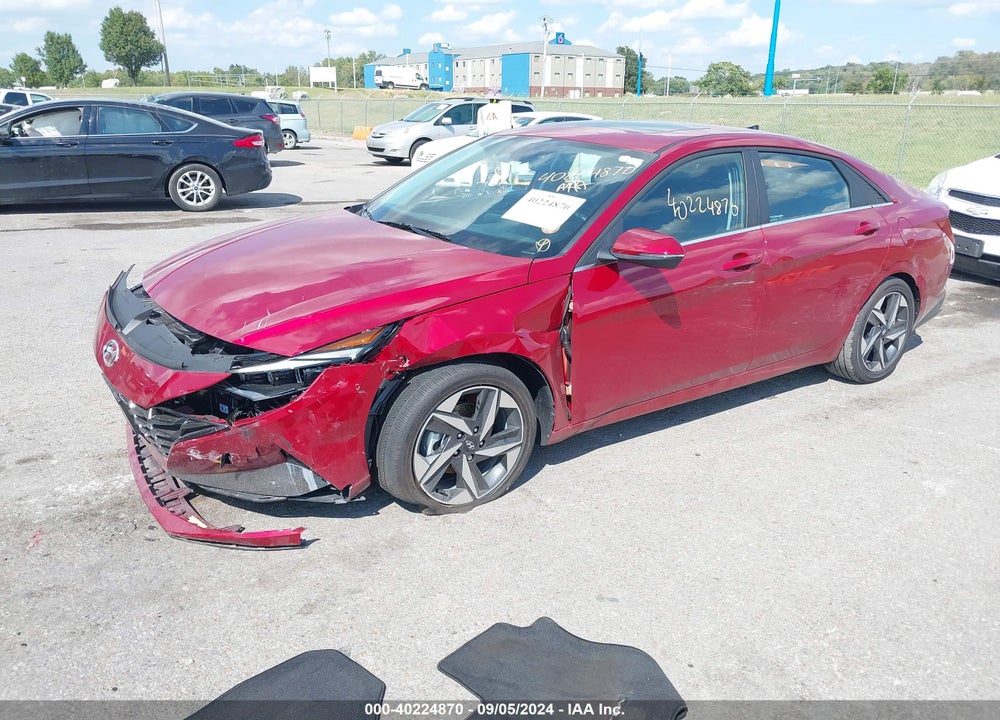 2023 HYUNDAI ELANTRA HYBRID LIMITED VIN: KMHLN4AJ1PU084986