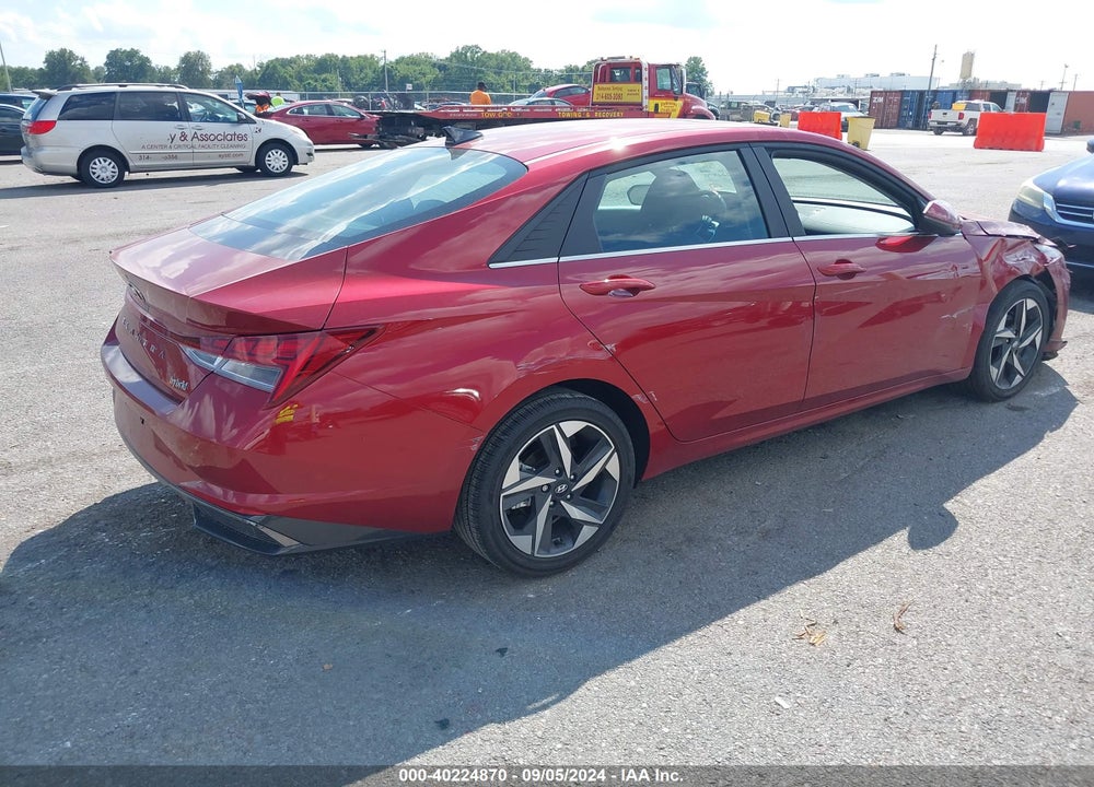 2023 HYUNDAI ELANTRA HYBRID LIMITED VIN: KMHLN4AJ1PU084986
