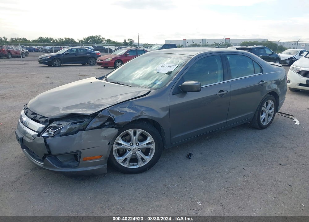 2012 FORD FUSION VIN: 3FAHP0HA8CR198624